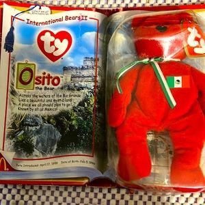 Ty Beanie Babies / Osito 1999 rare /Mac Donald